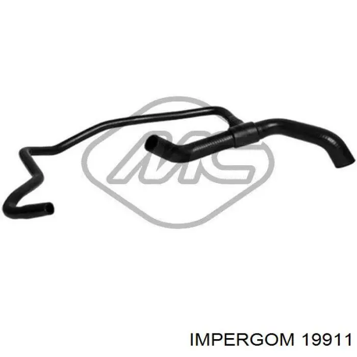 Comprar 07731 Metalcaucho Manguera inferior del radiador