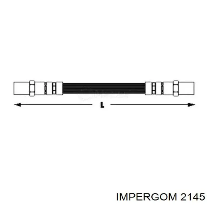 2145 Impergom silentblock de suspensión delantero inferior