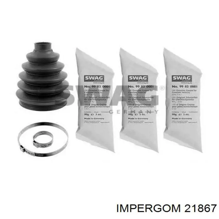 Manguera inferior del radiador 016188 Cautex