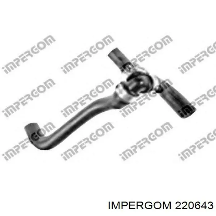 Comprar 97131 Metalcaucho Manguera inferior del radiador