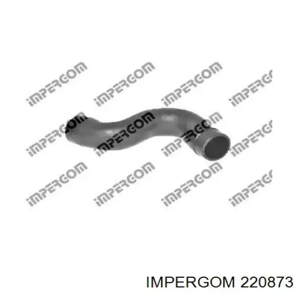 220873 Impergom tubo flexible de aire de sobrealimentación inferior