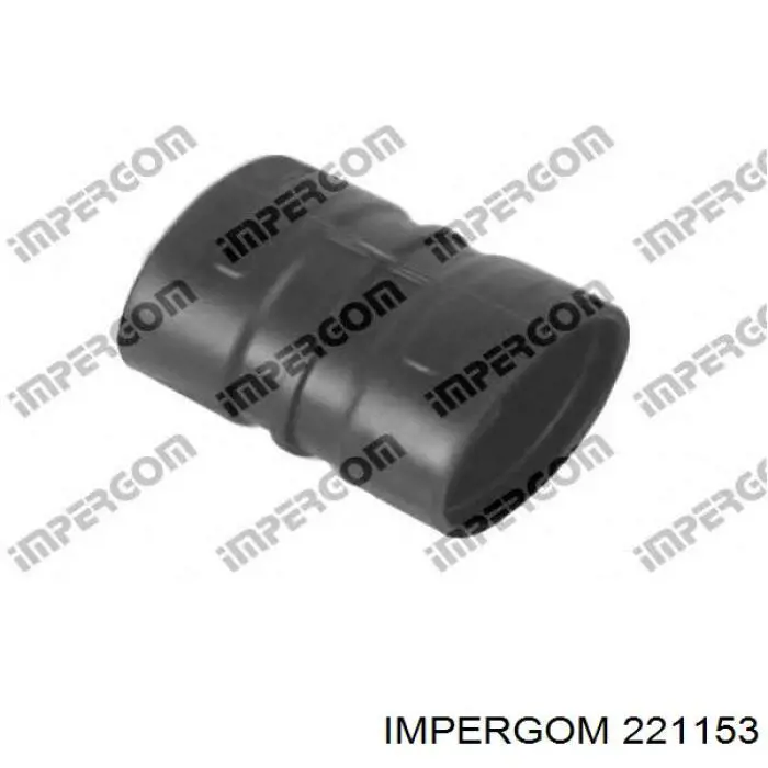 221153 Impergom tubo flexible de aire de sobrealimentación inferior