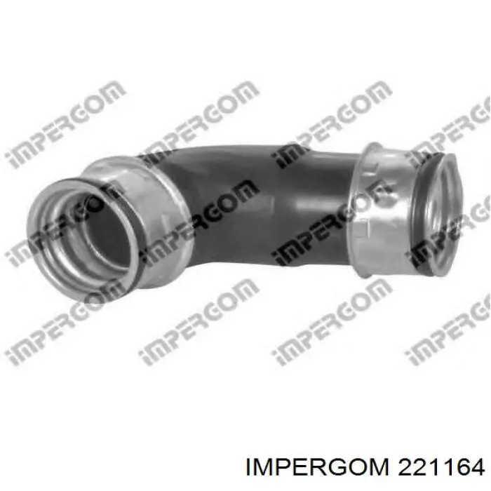 221164 Impergom tubo flexible de aire de sobrealimentación superior derecho
