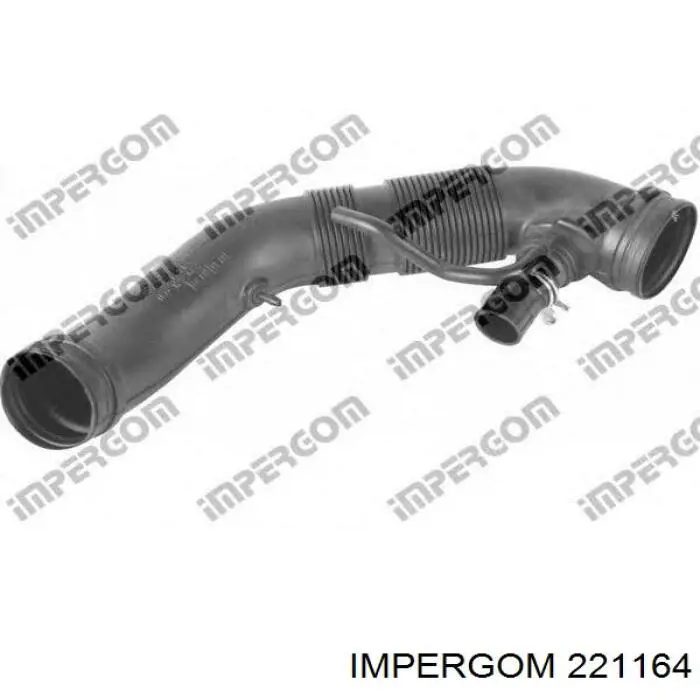 09730 Metalcaucho Manguera del intercooler