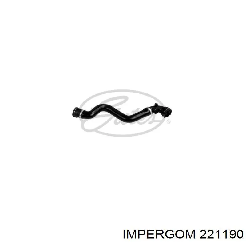 Manguera superior del radiador Impergom 221190 precio, desde 26,11 EUR