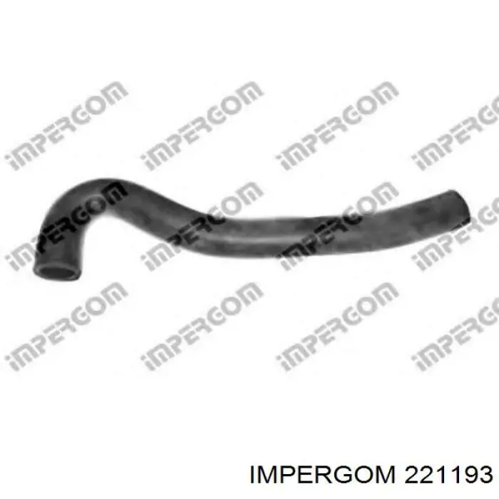 Manguera inferior del radiador Metzger 2420877