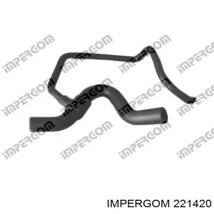 Manguera superior del radiador Impergom 221420 precio, desde 9,81 EUR