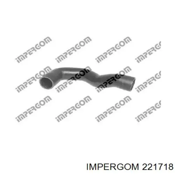 221718 Impergom tubo flexible de aire de sobrealimentación superior derecho