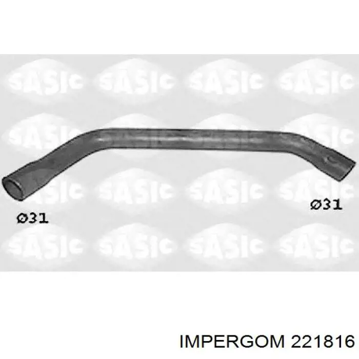 Comprar 6K0121101G VAG Manguera superior del radiador