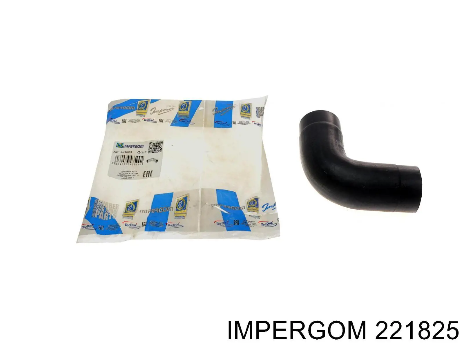 221825 Impergom tubo flexible de aire de sobrealimentación inferior