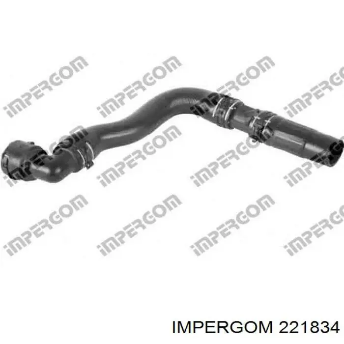 Manguera radiador 221834 Impergom