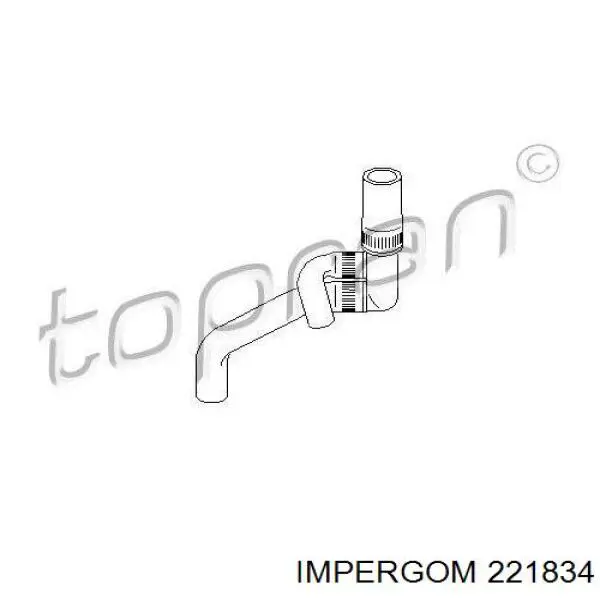 Comprar 221834 Impergom Manguera de agua refrigerante