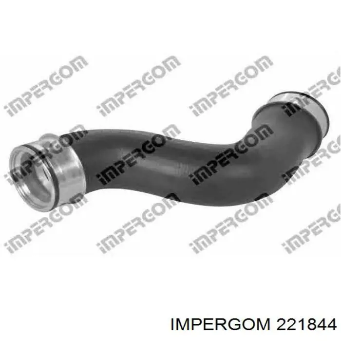 221844 Impergom tubo flexible de aire de sobrealimentación inferior derecho