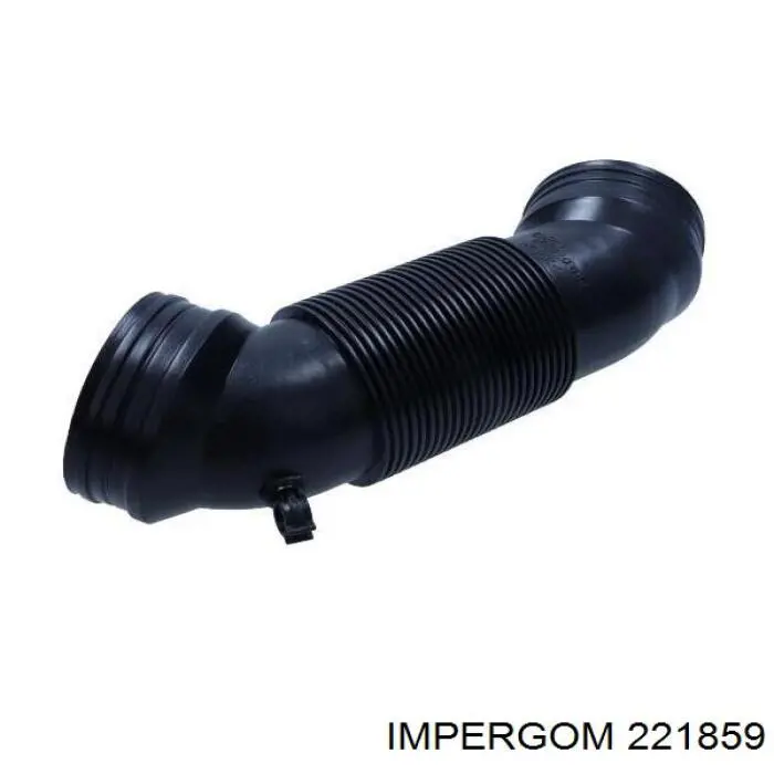 221859 Impergom tubo flexible de aire de sobrealimentación derecho