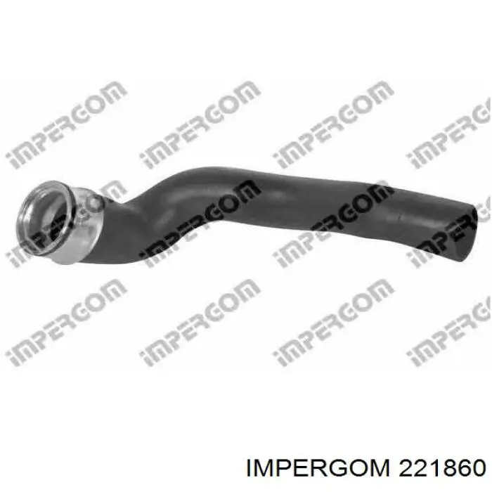 221860 Impergom tubo flexible de aire de sobrealimentación inferior