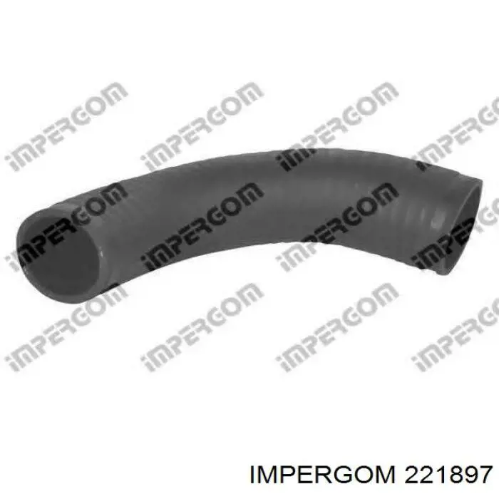 221897 Impergom tubo flexible de aire de sobrealimentación derecho