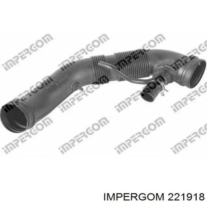 09735 Metalcaucho Manguera del intercooler