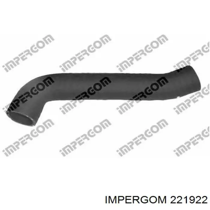 221922 Impergom tubo flexible de aire de sobrealimentación izquierdo