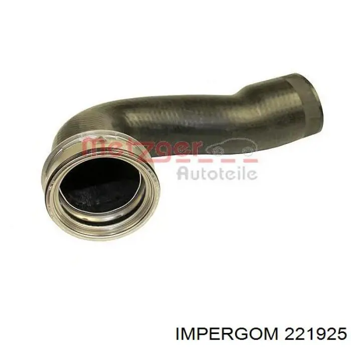 221925 Impergom tubo flexible de aire de sobrealimentación izquierdo