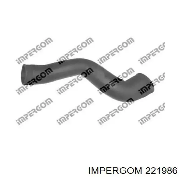 221986 Impergom tubo flexible de aire de sobrealimentación superior izquierdo