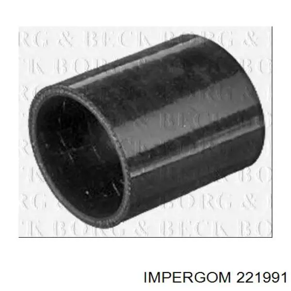221991 Impergom tubo flexible de aire de sobrealimentación inferior izquierdo