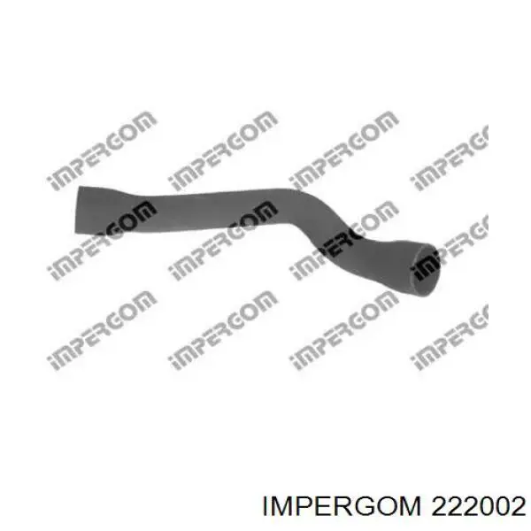 222002 Impergom tubo flexible de aire de sobrealimentación izquierdo