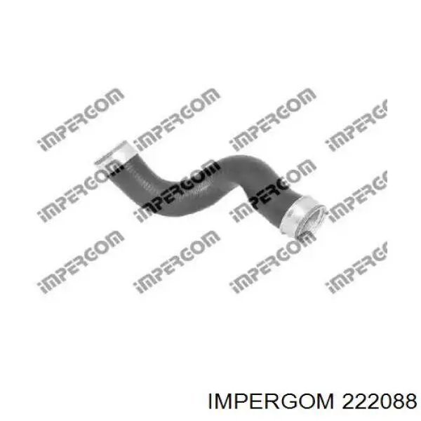 222088 Impergom tubo flexible de aspiración, cuerpo mariposa