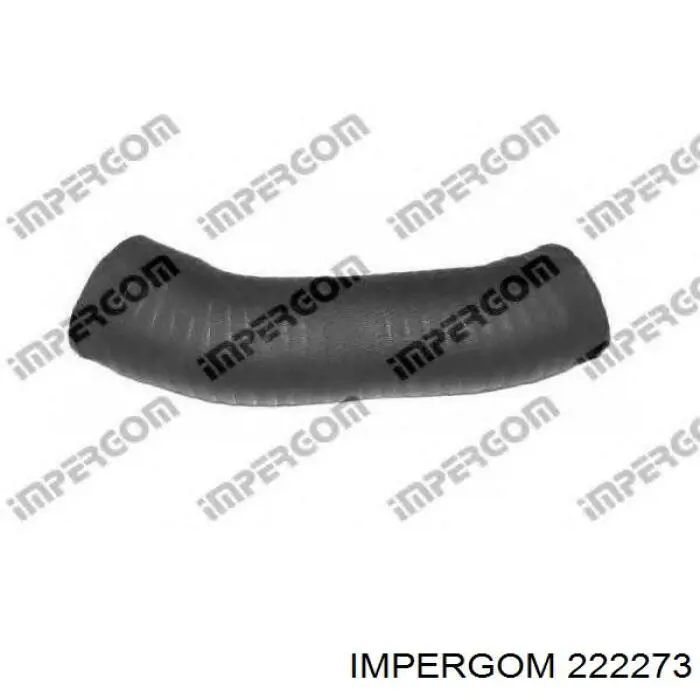 09606 Metalcaucho Manguera del intercooler