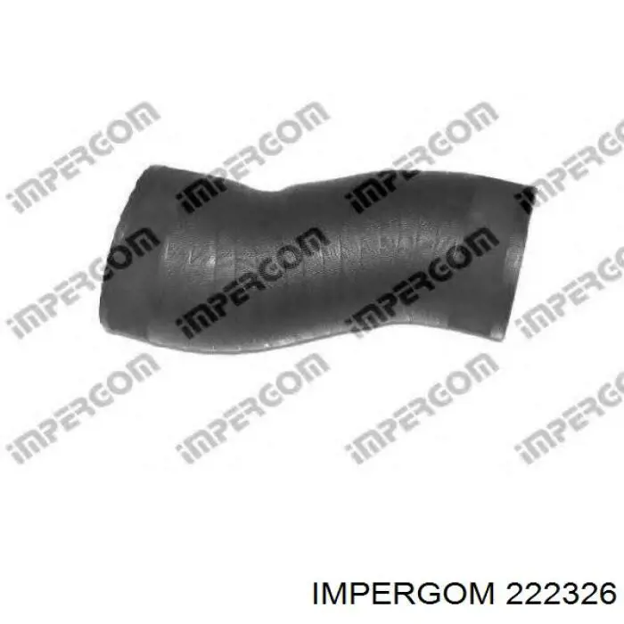 222326 Impergom tubo flexible de aire de sobrealimentación izquierdo