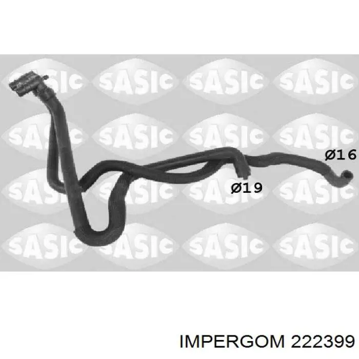 Manguera doble del radiador de la calefacción Impergom 222399 precio, desde 34,21 EUR
