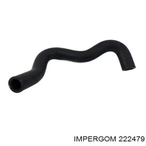 222479 Impergom tubo flexible de aire de sobrealimentación izquierdo