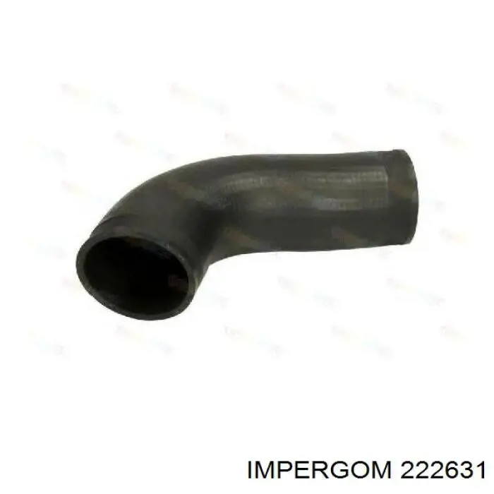 222631 Impergom tubo flexible de aire de sobrealimentación superior izquierdo
