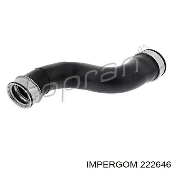 Tubo intercooler 98770 Metalcaucho