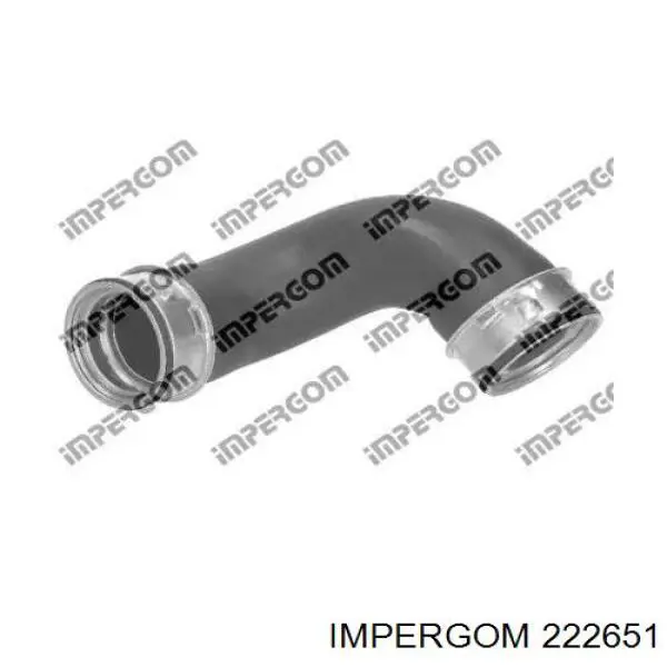 222651 Impergom tubo flexible de aire de sobrealimentación izquierdo