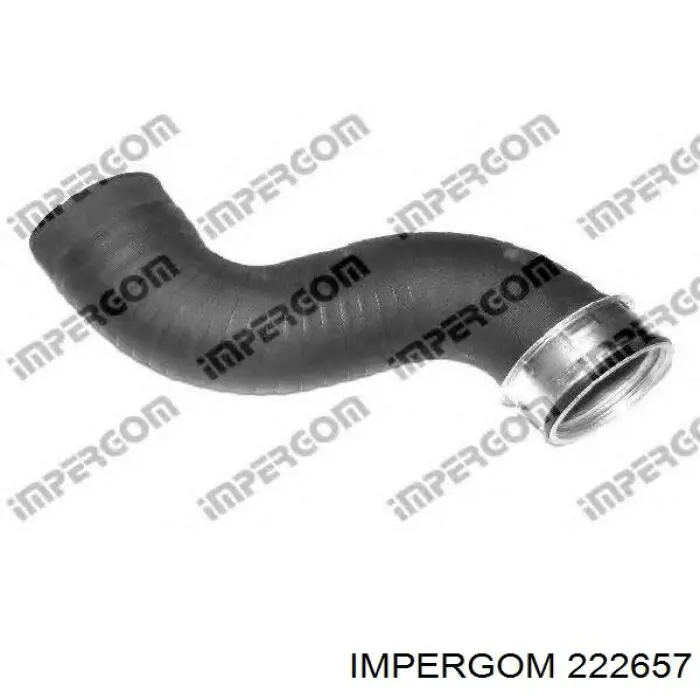 98475 Metalcaucho Manguera del intercooler