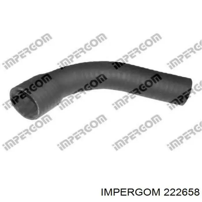 222658 Impergom tubo flexible de aire de sobrealimentación izquierdo