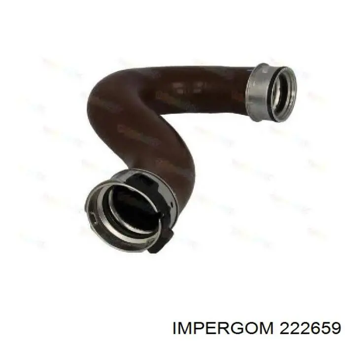 222659 Impergom tubo flexible de aire de sobrealimentación izquierdo
