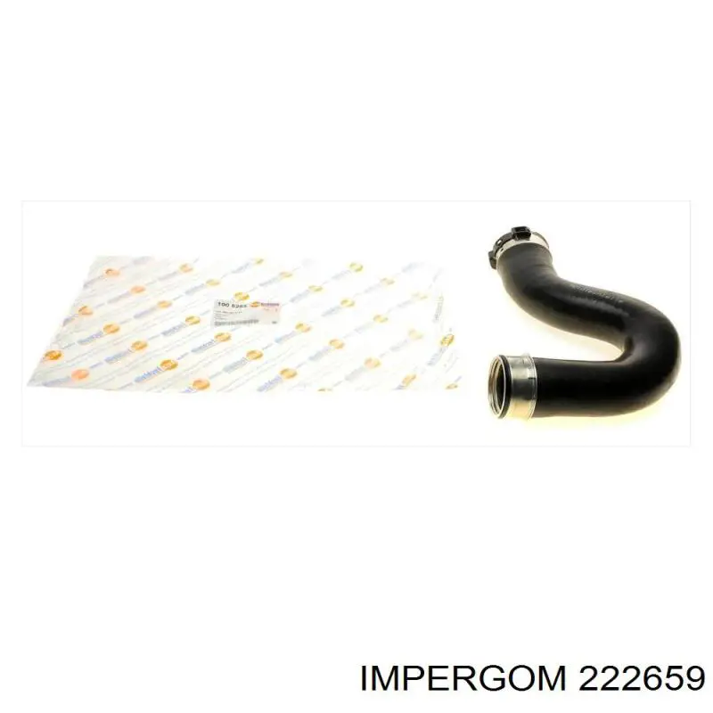 Tubo intercooler 186732 Cautex