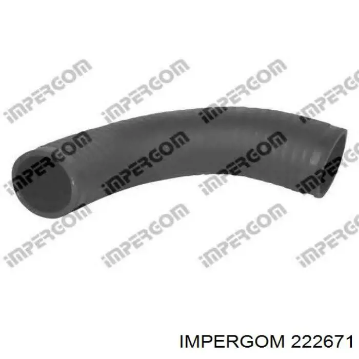 222671 Impergom tubo intercooler superior