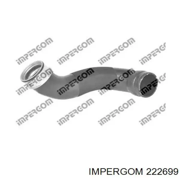 222699 Impergom tubo flexible de aire de sobrealimentación izquierdo