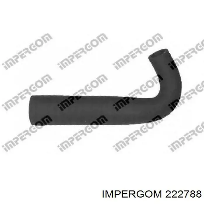 Tubo intercooler 24460993 Opel