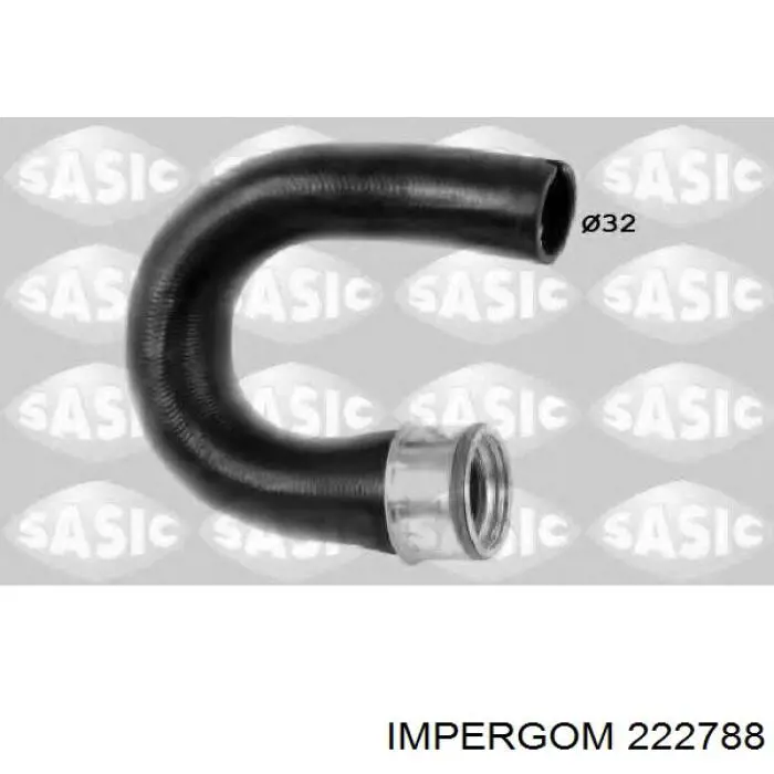 Tubo flexible de aire de sobrealimentación Opel 24460993