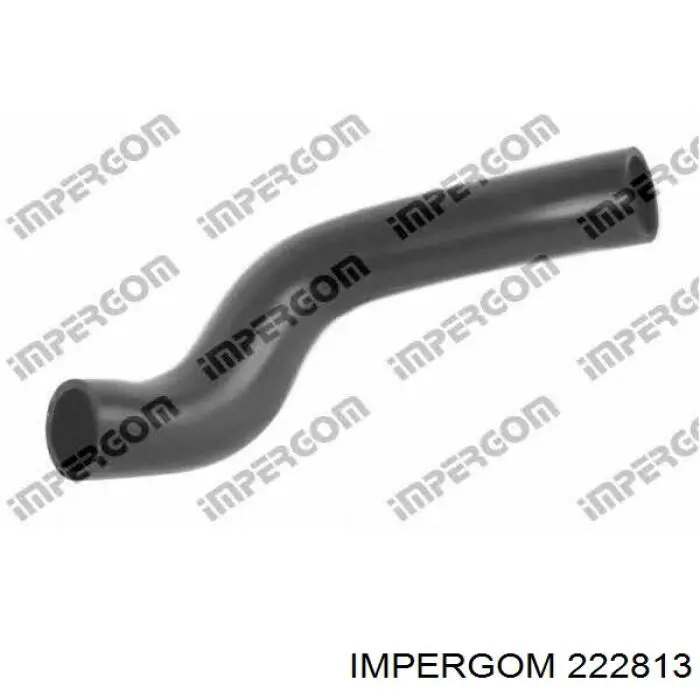 222813 Impergom tubo flexible de aire de sobrealimentación superior izquierdo