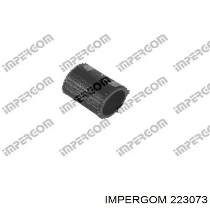 09839 Metalcaucho tubo flexible de aire de sobrealimentación inferior izquierdo