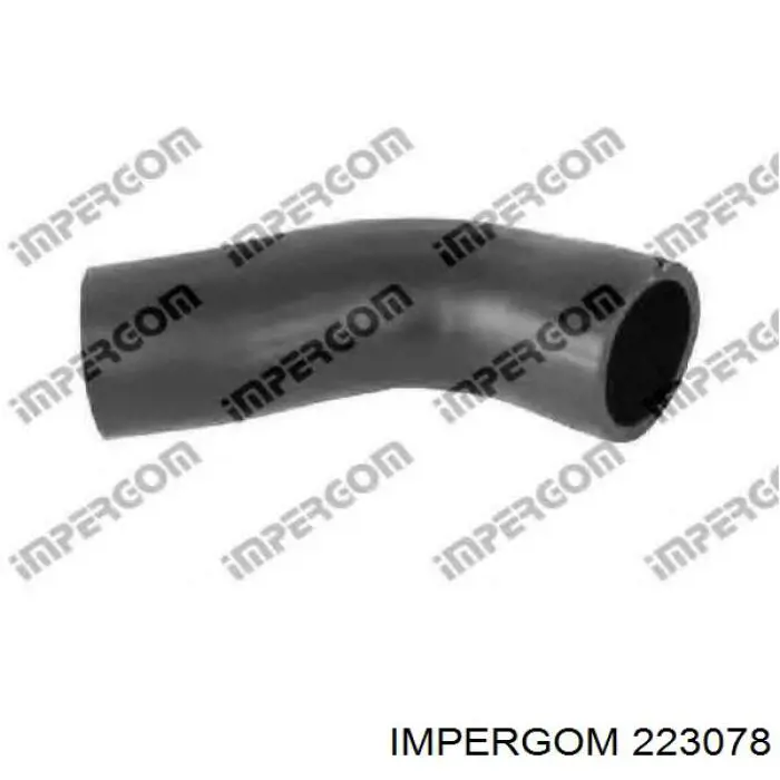 0382LS Peugeot/Citroen tubo flexible de aire de sobrealimentación izquierdo