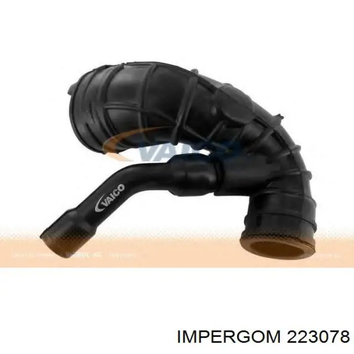 Tubo intercooler 09912 Metalcaucho