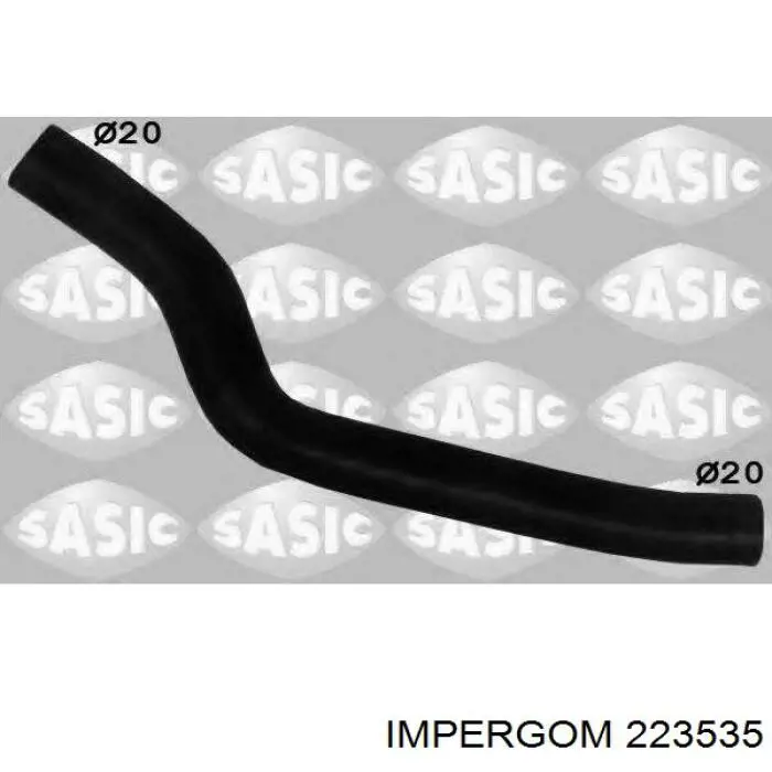 Manguera inferior del radiador 466093 Cautex