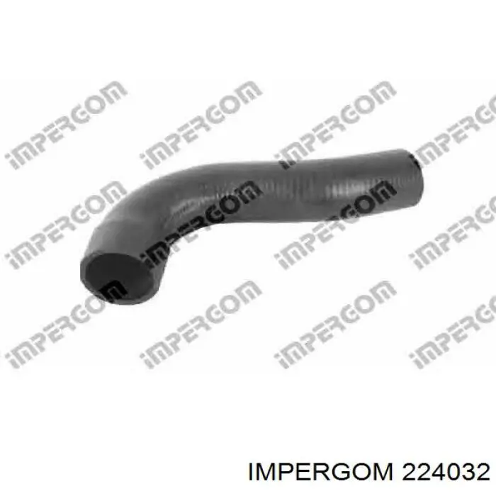 224032 Impergom tubo flexible de aire de sobrealimentación derecho
