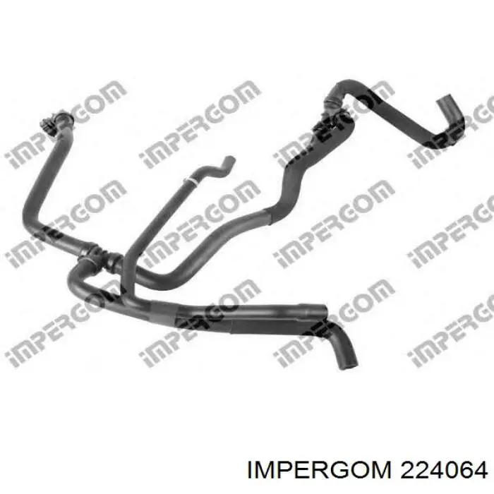 Manguera de calefacción, retorno Metalcaucho 07804
