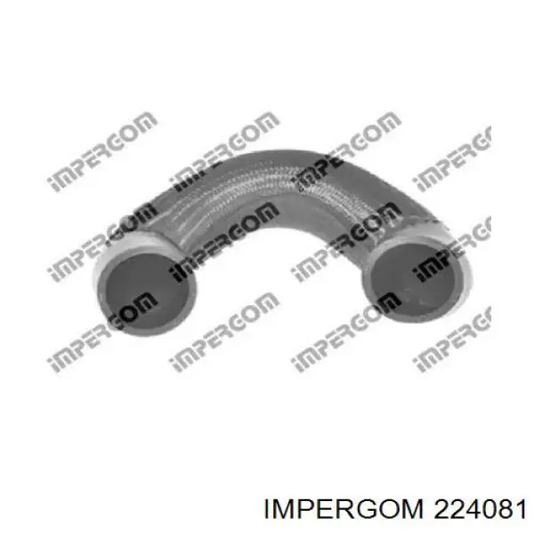 224081 Impergom tubo flexible de aire de sobrealimentación inferior izquierdo